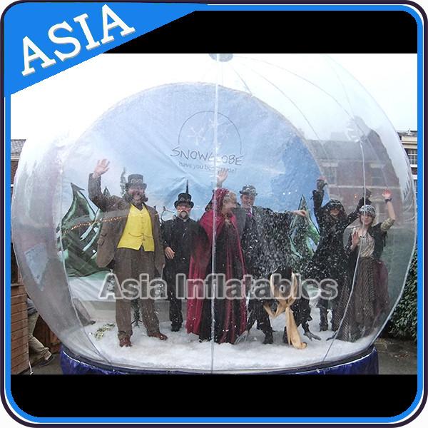 Buy cheap Airblown Yard Inflatable Bubble Tent Decoration , Inflatable Christmas Snow Globe from wholesalers