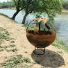 Buy cheap weathering steel Outdoor Wood/Gas Steel Fireplace Assembly Required from wholesalers