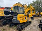 5.5T Used Mini Excavator Used Digger Used Komatsu Pc55 2450mm 1760mm 0.15m3