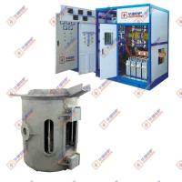 Buy cheap Small Induction Metal Melting Furnace Low Maintenance Energy Saving product
