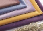 100% Polyester Furniture Sofa Velvet Upholstery Fabric Customized Color