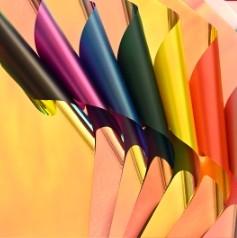 Wonderland Light Illusion Film Waterproof Floral Flower Packaging Paper Many