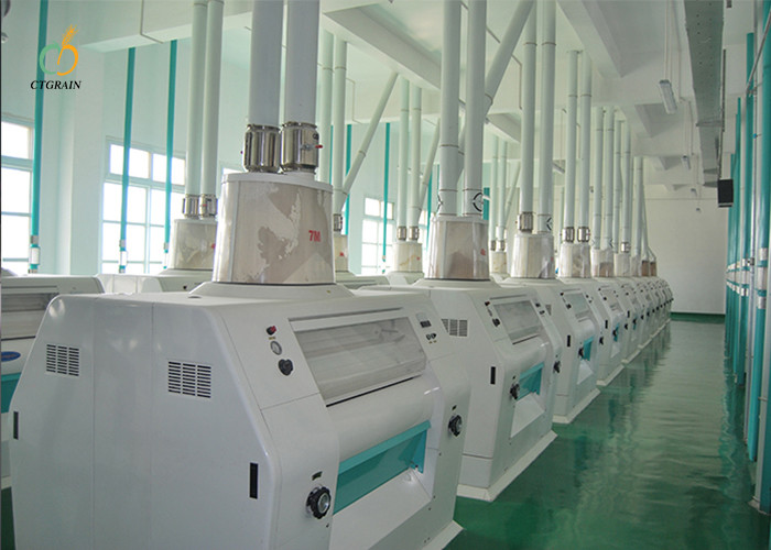 50*10*11 M Flour Milling Plant 150T/D Wheat Flour Mill Milling Machine