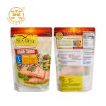 Custom Printed Laminated Heat Sealed Stand Up Bag Food Packaging Bag For Chicken