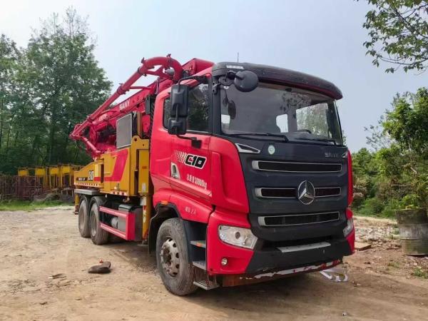 2022 Used Sany Heavy Industry 43m Short Boom Concrete Pump Truck for Flexible