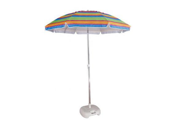 Buy cheap Aluminium Alloy Garden Winds Umbrella Manual Operation With Flap from wholesalers