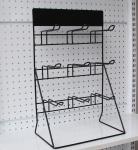 Mini Metal Wire Display Rack , Wire Mesh Display Stands For Battery Earphone