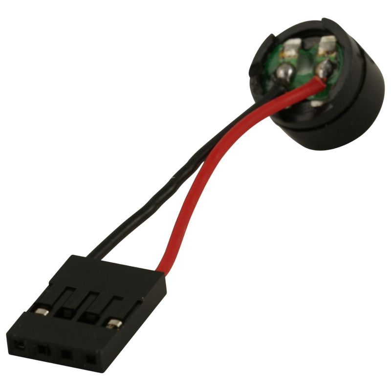 Trumpet Bios Post Speaker for Small Chassis Buzzer Assembly Cable Custom in Black