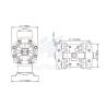 Buy cheap 3 / 4 Inch Air Driven Diaphragm Pump With 16 GPM Flow Rate / Viton Elastomer from wholesalers