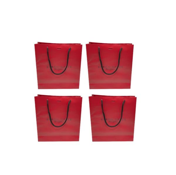 Buy cheap Lightweight Custom Paper Shopping Bags Eco-Friendly Customized Size For Gift from wholesalers