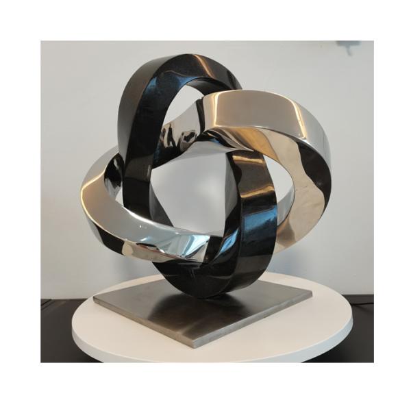 Buy cheap Modern Stainless Steel Abstract Art Sculpture For Interior Decoration from wholesalers