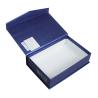 Buy cheap 3 Layers OEM Blue Cardboard Paper Gift Box Foil Stamping For Packaging from wholesalers