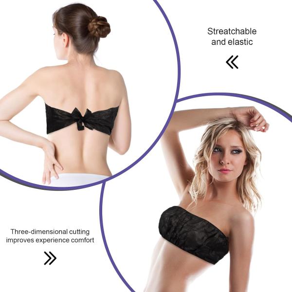 Buy cheap Disposable Vacation Bra Strapless Underwear Individually Wrapped General Size for Beauty Salon, SPA, Spray Tanning from wholesalers