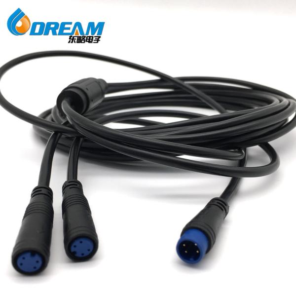 Buy cheap Customized M8 6pin IP65 E Bike Accessories Cable Wire Connector from wholesalers