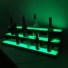 Buy cheap RGB Lighted Liquor Bottle Shelf Stand 3 Tier Led Light Liquor Bottle Display from wholesalers