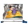 Buy cheap Zkmc 2880 Dpi 2 Printheads Flatbed Printing Machine Uv Ink Cmykw 5 Colors For Floor Ground Print from wholesalers