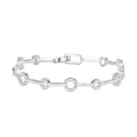 Buy cheap Diamond Ring Buckles 0.73ct 18K Gold Diamond Bracelets Moissanite Wedding Gift product