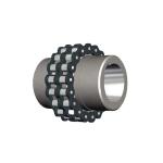 KC 4016 5016 5018 6018 Coupling Roller Chain Flexible Coupling