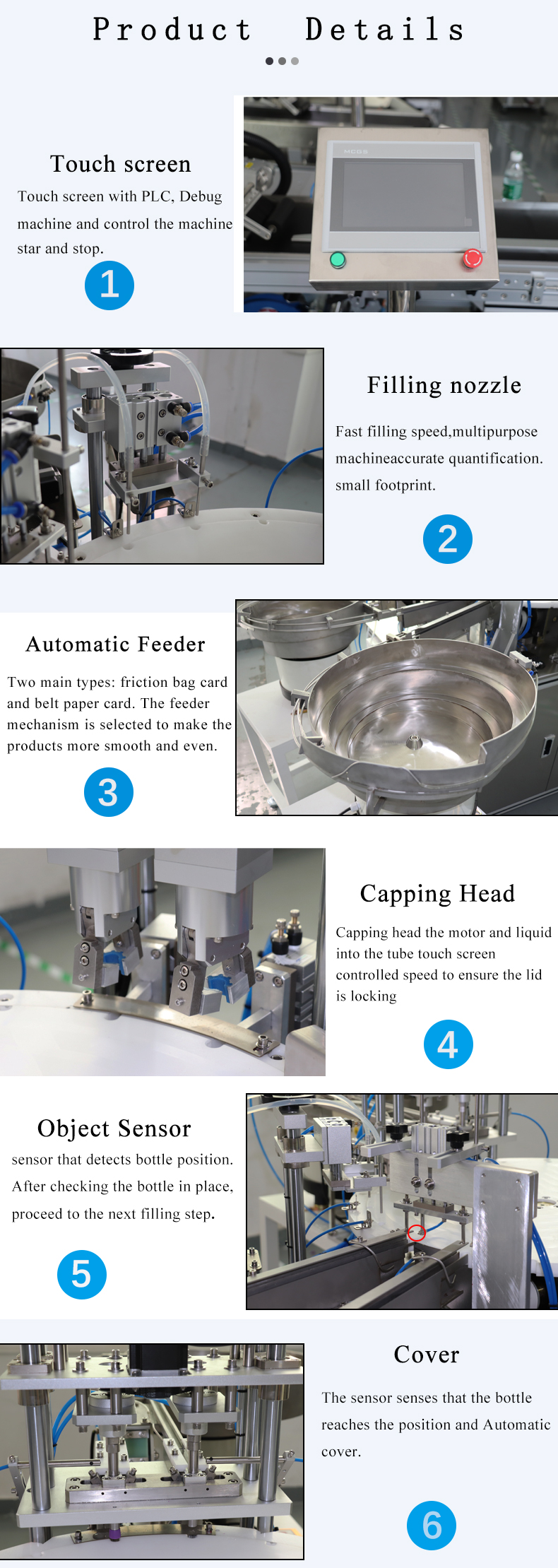 FK-801 Automatic Reagent Test Tube Filling Machine for Vacuum Blood Collection Tubes