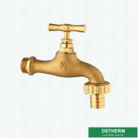 Buy cheap Original Brass Color Garden Tap Customized Brand Middle Weight Brass Ball product