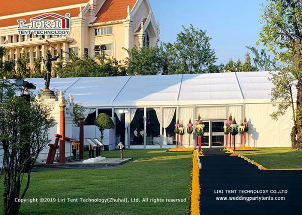 Buy cheap Colorful Cover Luxury Wedding Tents 20x50m Easy To Dismantled from wholesalers
