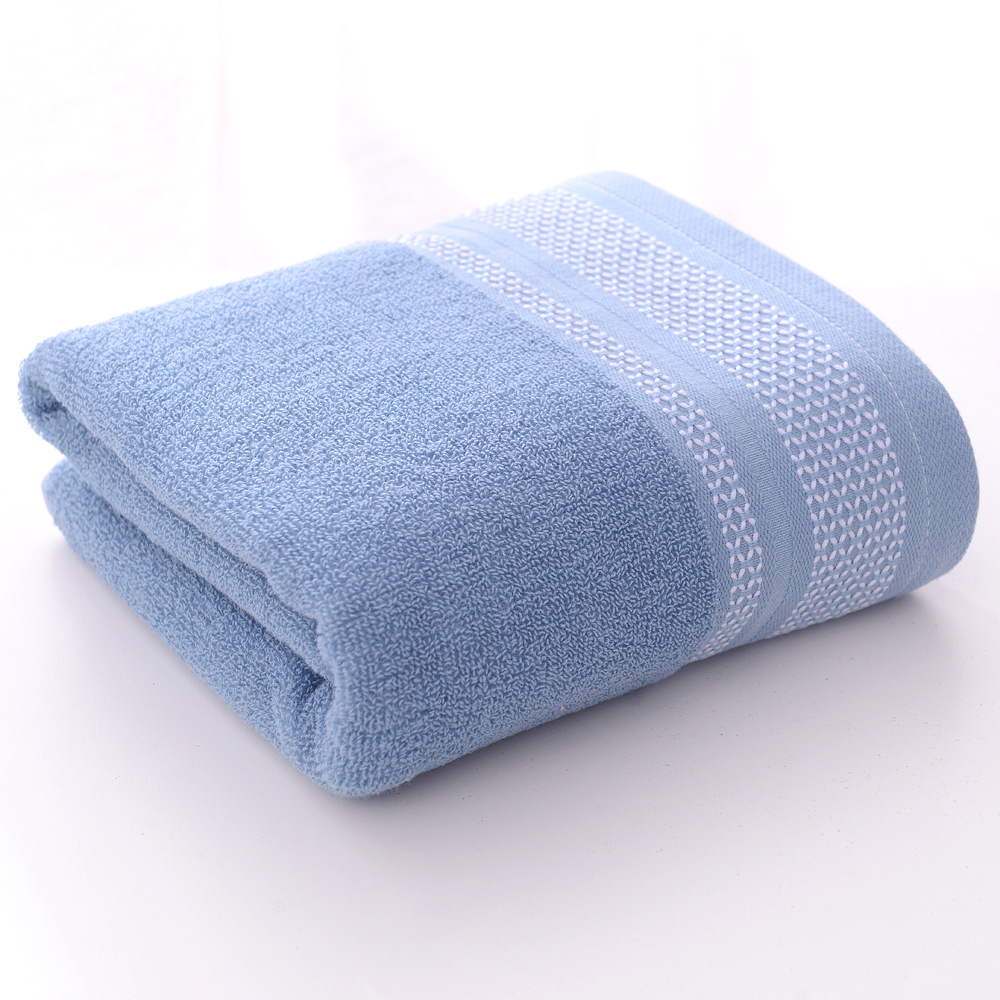 Thickened Plain Color Beauty Salon Gift Advantage of Soft Absorbent Cotton Bath Towel