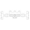 Buy cheap OEM Hvac Commercial Refrigeration Repair Parts R12 Brass Pressure Gauge from wholesalers