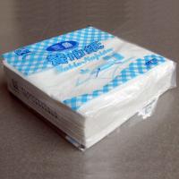 Buy cheap Personalized Premium White Facial Paper Napkins 50 Sheets Per Bag product