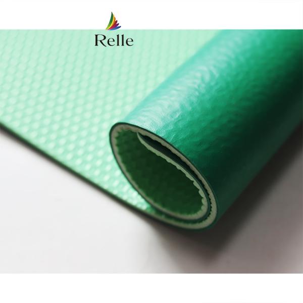Buy cheap Indoor Relle 6mm Indoor Green Synthetic Badminton Court Flooring with Shock Absorption from wholesalers