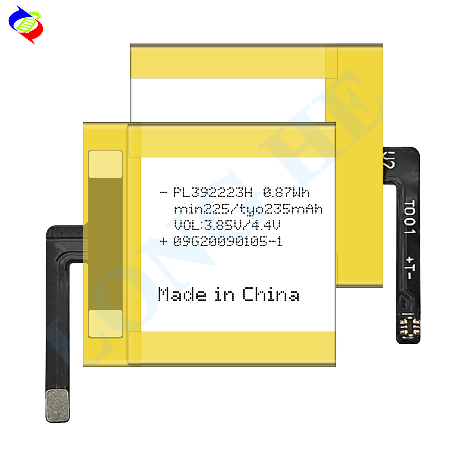 Oem Battery PL392223H 235mAh Battery For Huawei HUAMI Amazfit POP A2009 smartwatch Battery