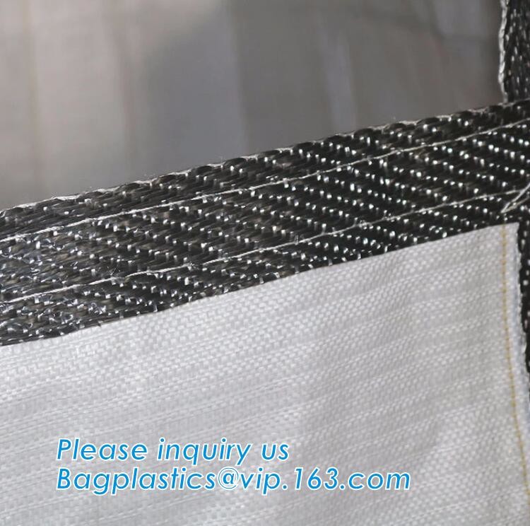 100% New Virgin Polypropylene PP Woven Big Bulk Bag Jumbo Bag FIBC For Packing Sand 1 Ton 1.5 Ton 2 Ton Made In package