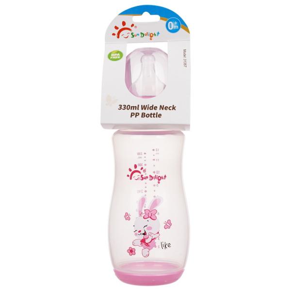 Buy cheap 110℃~120℃ PP Arc 12oz 330ml Baby Nipple Bottle from wholesalers