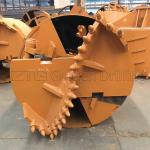 Rock Drilling Bucket Used With Rotary Drill Rig For Bored Pile Piling