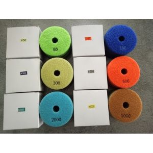 Buy cheap 4 Inch Resin Bond Wet Diamond Polishing Pads For Stone High Effective from wholesalers