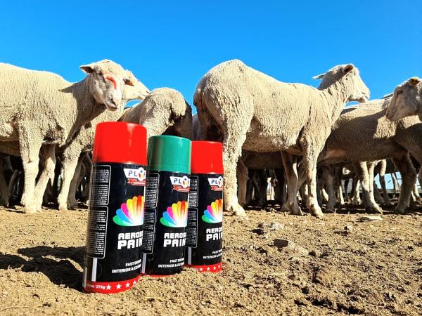 Buy cheap Plyfit Livestock Marker Spray No Harm Cow Sheep Marking Spray Paint from wholesalers