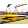 Buy cheap Cross Bay Mounted Motorized Industrial Carts Hydraulic With Large Platform / Rail Gauge from wholesalers