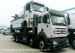 Buy cheap North Benz Heavy Duty Flatbed Wrecker Tow Truck With Hydraulic Winch 25m from wholesalers