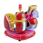 US Plug Metal Acrylic Plastic Coin Operated Rocking Car Kiddy Rides Swing Game