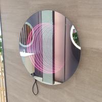 Buy cheap Wall Decoration 3D LED Infinity Mirror Round Infinity Wall Mirror Mildew Proof product