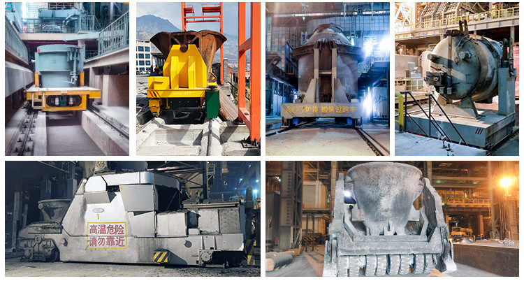 75 Ton Battery Powered Slope Deck Billet Paper Roll Transfer Slag Pot Carrier Truck On Track