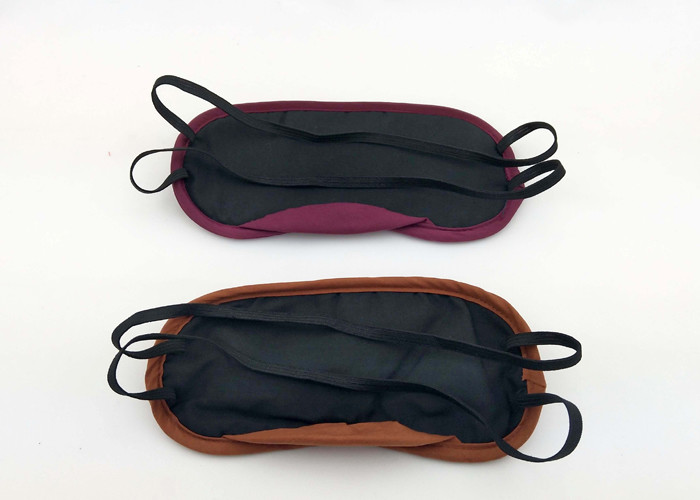 Novelty Promotion Custom Travel Sleeping Genuine Leather Eye Mask