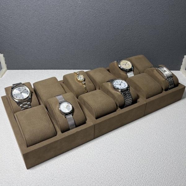 Buy cheap Embossed Logo PU Wood Watch Display Case Gift Box For Watch Store from wholesalers
