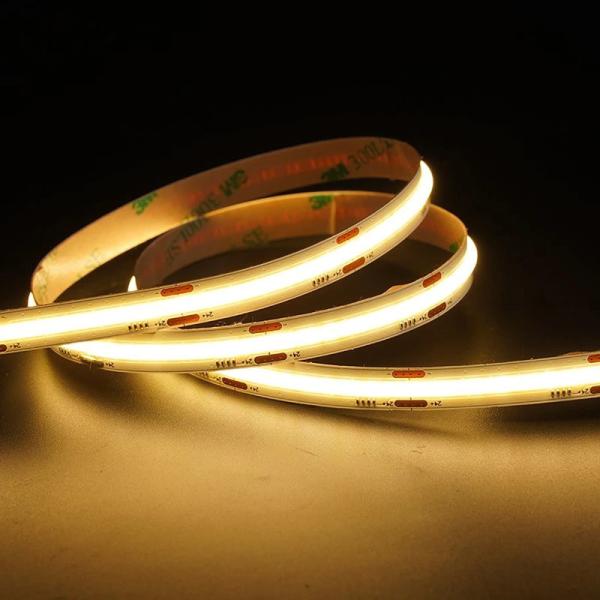 Buy cheap Ra 70/80/90 CCT COB Led Strip Light 8mm10mm 608leds 3000K-6500K for TV Backlight Cabinet from wholesalers