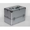 Buy cheap Custom Large Aluminium Vanity Case , Lockable Aluminum Makeup Case from wholesalers