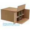 Buy cheap Corrugated Fruit Packing Box, Gloss Lamination, Offset Printing, Foldable Box, Flower Cone, Flowral Packaging from wholesalers