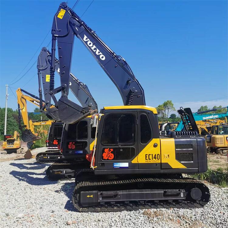 2022 Year Model Used Volvo EC140 Excavator with Parts and Cheaper Cost Made in Korea