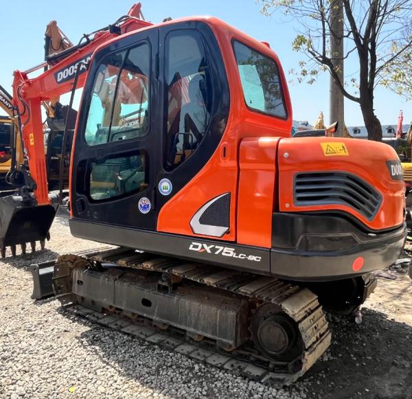 Buy cheap 7420kg 7ton Used Doosan Mini Digger Dx75 2nd Hand Excavator from wholesalers
