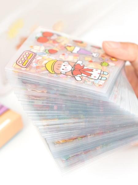 Buy cheap Adhesive Removable Decorative Die Cut Stickers For Stationery from wholesalers