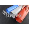 Buy cheap Thermal Insulation Silicone Rubber Coated Fiberglass Cloth Roll For Fireproof Blanket from wholesalers