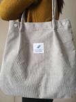 WOMEN'S BAG SIMPLE FASHION CORDUROY BAG CLASS CANVAS BAG SHOULDER BAG CAMPUS